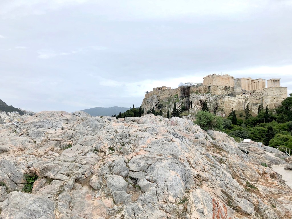 Standing on Mars Hill